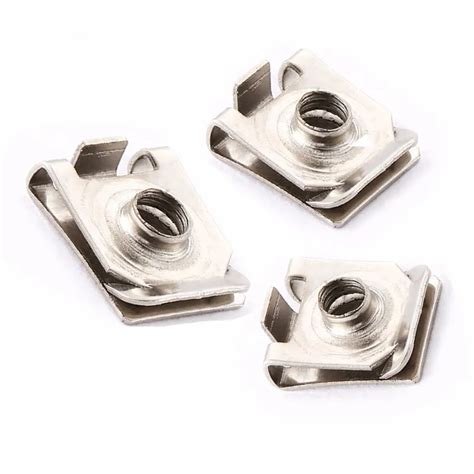 sheet metal clip nuts|stainless steel clip on nuts.